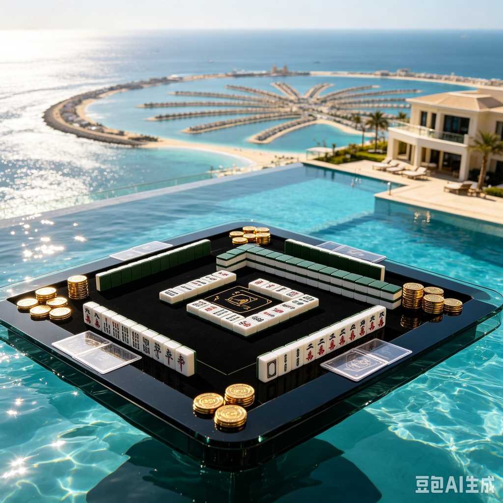 blue crystal mahjong set